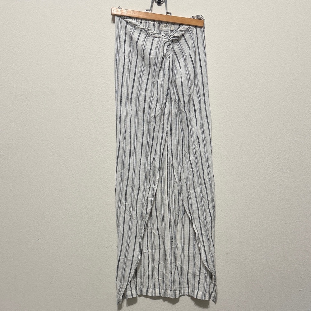 LSpace Striped Maxi Skirt cover up